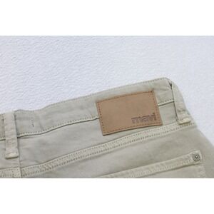 Mavi Matt Relaxed Straight Leg Jeans Mens 34x32 Khaki Tan Stretch Excellent